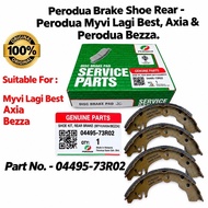 Perodua Rear Brake Shoe Kit 04495-73R02 for Myvi Axia Bezza