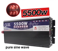 Inverter 5500w 12/24v/48v pure sine wave อินเวอร์เตอร์5500w คลื่นเพียวไซน์ ประกัน1ปี