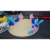 Ziggles 3D Printed Animal Habitat for Mini Creatures Underwater Coral Habitat