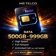 SIMKAD EASTEL 5G DATA 999GB [ DATA BOLEH CARRY FORWARD ]