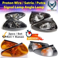 Proton Wira Satria Putra depo orange black Smoke Corner Lamp Angle Lamp Signal Lamp Light wira signa