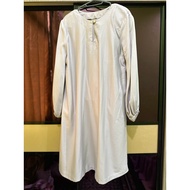 BAJU KURUNG LABUH GREY