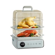 Nồi Hấp Bear Nồi Hấp Điện 3 tầng Nồi Lẩu Điện Kèm Hấp Đa Năng Cảm Ứng Hấp Lẩu Hầm Healthy Tiết Kiệm 