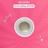 White Satin Ribbon 1 inch 2.5 cm