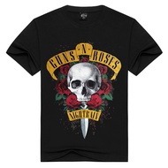 Mens T-shirts 2018 new GUNS N ROSES NIGHTRIAN t shirt men mans tshirt summer cotton black t-shirt pu