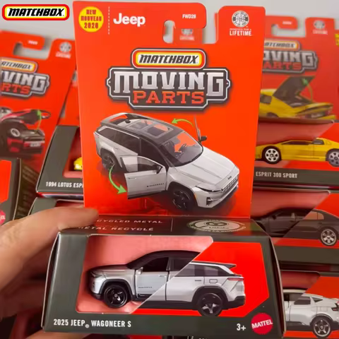 New Matchbox Moving Parts FWD28 Collectible Diecast Car Models Acura Jeep Lotus Mini Volkswagen Toyo
