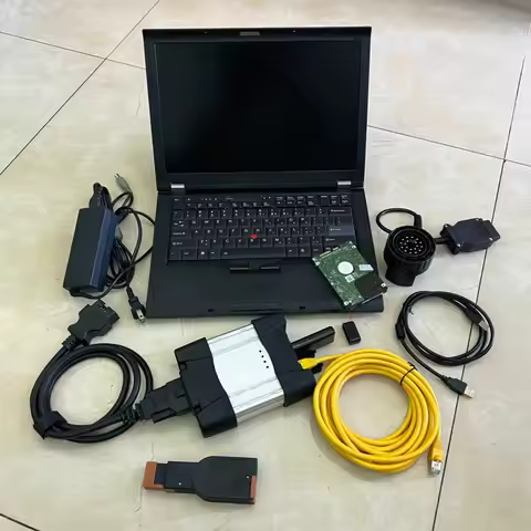 For BMW WIFI ICOM Next Auto Diagnostic Programming Tool with Computer T410 I5 8g Toughbook Laptop V0