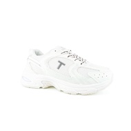 TREND รองเท้าผ้าใบ/รองเท้าหนัง PU ส้น 5 CM. รุ่น NISEKO สี WHITE | รองเท้าผ้าใบ ผู้หญิง