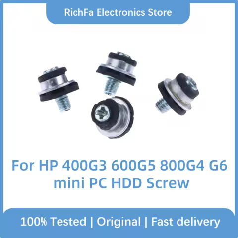 HP 2.5 HDD/SSD M3 Grommet Screw 4pcs 8pcs for HP 400G3 600G5 800G4 G6 mini PC AIO G2 G3 2.5 inch HDD
