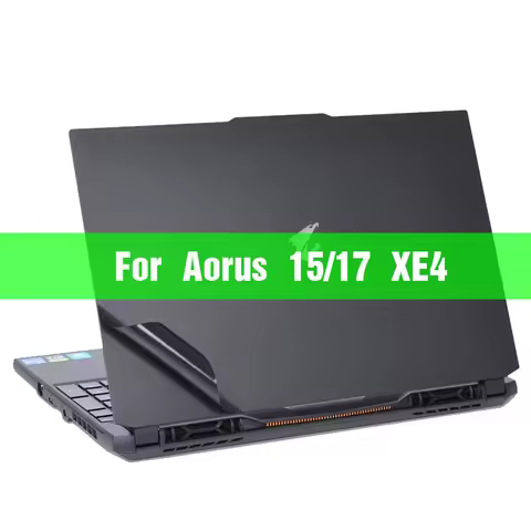 Laptop Top Lid Sticker Skin Cover for GIGABYTE AORUS 15 17 2022 XE4 Pre-Cut Vinyl Decal Film No Resi