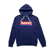 Superdry hoodie logo navy original