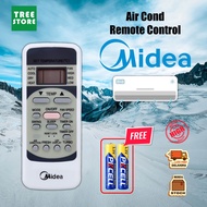 【Free Battery】Midea Remote Control for Midea Air conditional R51D/E