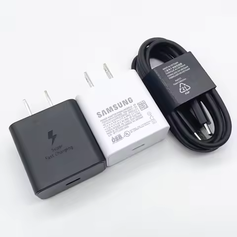 Samsung 25W EP-T2510 Super Fast Charging Wall Charger US Plug Type-C Adapter For Galaxy Z Flip Fold 