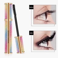 Senana Mascara Bright Starry Slender Mascara Thick Eyebrow Curling Long Durable Not Easy To Bloom 4D Silk Fibre Eyelash