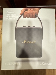 Marshall Stockwell II 攜帶式藍牙喇叭 古銅黑