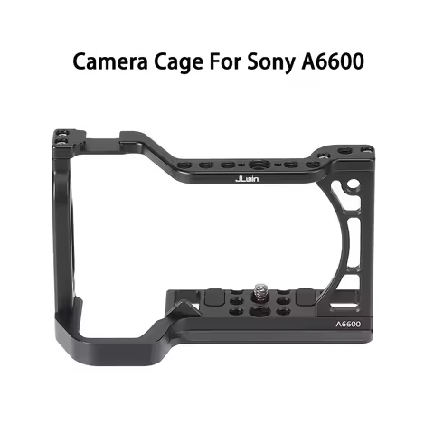 A6600 Camera Cage for Sony A6600 Dslr Cage With Cold Shoe and Arri Locating Holes Tripod Shooting Ca