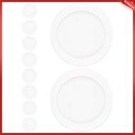 🎸 Kazoo 10Pcs Putih Pe Reka Bentuk Petak Mulut Diafragma untuk Penghasilan Bunyi Alat Muzik