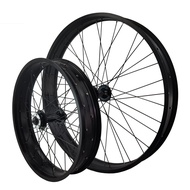 Pasak Bicycle Aluminum Alloy Wheel 20 "Snow Wheelset 26*4.0 Inch Front Wheel 2 Bearing Quick Release ..