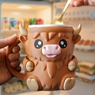 Ice Cream Pint Holder Leakproof Reusable with Spoon Storage Container for Kitchen Home Use Picnic Tr