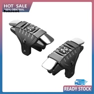 HAN_ 2Pcs F01 Metal Buttons Mobile Games Trigger Controller Gamepad for PUBG