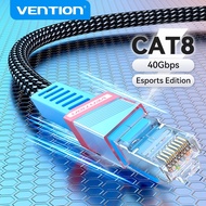 Vention Cat 8 Ethernet Cable High Speed 40Gbps Gold Plated RJ45 Connectors Heavy Duty SFTP LAN Netwo