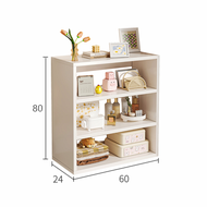 Kệ sách đa năng nhiều tầng full trắng decor phòng cực xinh kiểu Hàn GA30