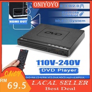 DVD Player CD Player USB with USB/CD/EVD/DVD-RW/VCD/MP3/MP4 Compatible Multimedia Digital TV
