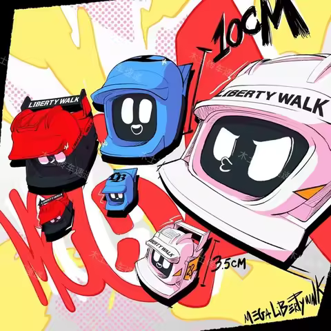 【Stock】Dasai 3rd Lbwk And Mochi Generation F40 Limited Jdm Mood Robot Ornament Car Interior Decor Co