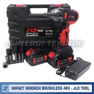 Mesin Bor Pembuka Baut Baterai - JLD Tool 48V Brushless Impact Wrench