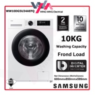 Samsung Front Load Washer 10KG/8KG EcoBubble AI Energy SmartThings WW10DG5U34AEFQ / WW80FG3M05TWFQ
