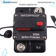 PANSIE Circuit Breaker Switch, Recoverable Overcurrent Protection Circuit Breaker, Useful Metal Volt