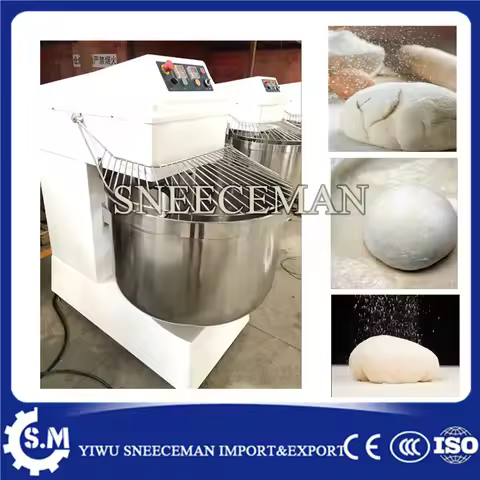 100L Commercial Heavy Duty Food Preparation Bakery Planetary Food Dough Mixer