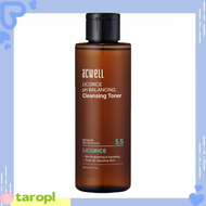 จัดส่งจากประเทศไทย ACWELL Licorice PH Balancing Cleansing Toner 150ml pH 5.5 ทำความ
