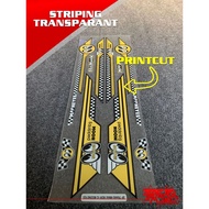 Striping NMAX STICKER TRANSPARENT UV NMAX NEW MOONEYES SP TRANSPARAN NMAX NEW V2 cutting