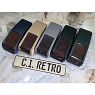 W124 C124 W124 CENTER CONSOLE PULLEY CUBBY BOX STORAGE WALNUT ZEBRANO WOOD MERCEDES BENZ