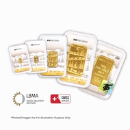 PX Precinox Gold Bar Minted 100gram '' La Poya '' 999.99