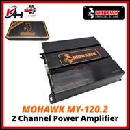 MOHAWK 2 Channel Amplifier MY SERIES ORANGE - MY 120.2 High Power Amp 4ch Car Audio Equalizer 2CH SP