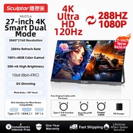 Coocaa | High Refresh Rate 4K Design and Gaming Monitor 27 Inch