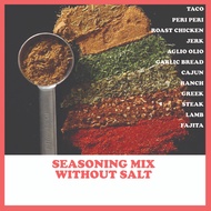 100G PREMIX SEASONING | TACO ROAST CHICKEN PERI PERI CAJUN AGLIO OLIO GARLIC BREAD FAJITA STEAK LAMB