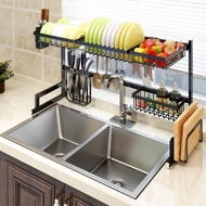 stainless steel sink drain rack dish rack kitchen storage rack drying bowl rack sink above the shelf