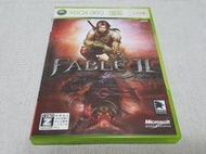 【XBOX 360】收藏出清 遊戲軟體 神鬼寓言 2 Fable 有盒無書 正版 日版 現況品 請詳閱說明