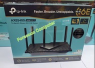 ⭕全新行貨⭕門市現貨 🌟TP-Link Archer AXE75 AXE5400 Tri-Band Gigabit Wi-Fi 6E Router🌟