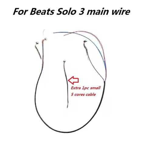 Original SOLO3 Internal Main Repair Wire Core headband Cable For Beats SOLO 3 Internal PCB core wire