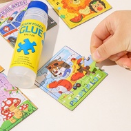 2000 keping gam puzzle, PVA lutsinar, gam cecair untuk pelajar dan pejabat, hujung span, berat bersi