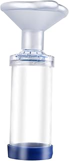 Free-Space Cat Aerosol Inhaler Spacer Chamber to Help Cats with Asthma Breathe 2 Sizes of Mask, Fits