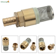 [Hot-MRBUNNYB] Non-return Valve Suction Strainer Foot Valve Hose Connection 19 25 mm 3/4in 1in❀