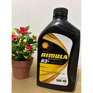 Beli 1 PERCUMA 1 Shell Rimula R3+ SAE40 1L