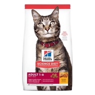 [490 g] Hill's Science Diet Adult Cat Food Hills Cats Age 1-6 Years Trial Size