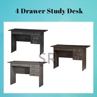 4 Feet Writing Table with 4 Drawers / Office Table / Study Desk