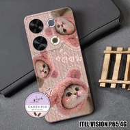 Itel Vision P65 Case Latest 2024 Fashion Case Softcase Itel P65 Case Itel P65 Silicone Protective Co